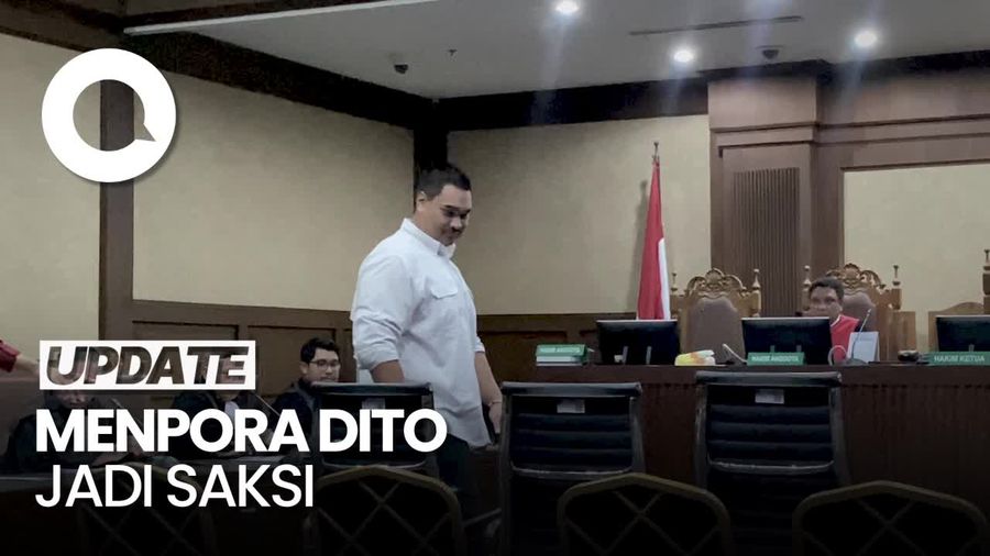 Menpora Dito Jadi Saksi Kasus Korupsi BTS Kominfo