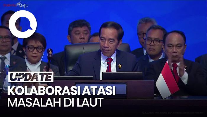 Buka KTT AIS Forum, Jokowi Tekankan Pentingnya Atasi Masalah Laut