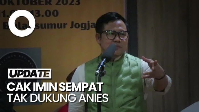 Cak Imin Akui Tak Dukung Anies Baswedan saat Pilkada DKI, Tapi...