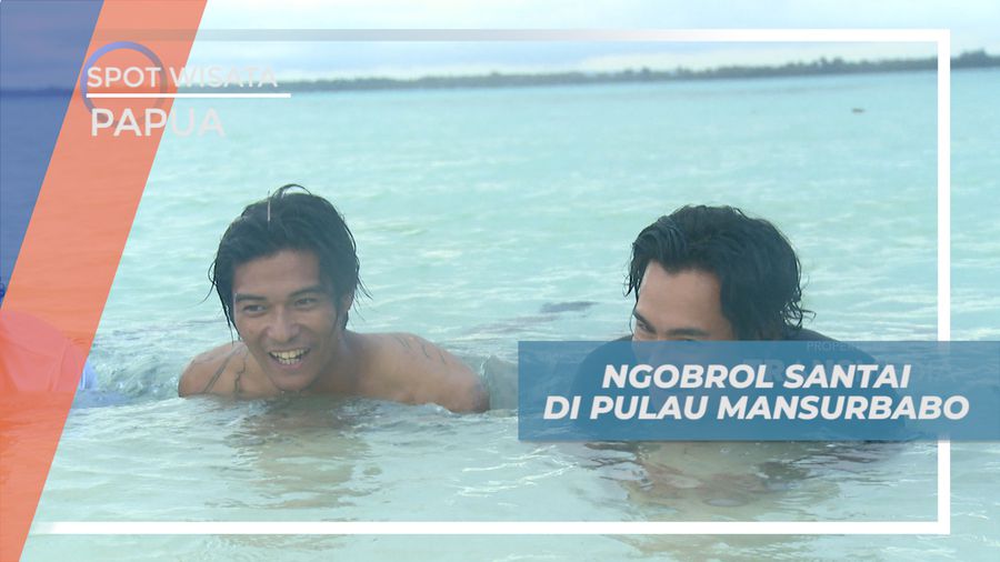 Bersantai Menikmati Suasana Pulau Mansurbabo di Kepulauan Padaido, Papua Bersantai Menikmati Suasana Pulau Mansurbabo di Kepulauan Padaido, Papua