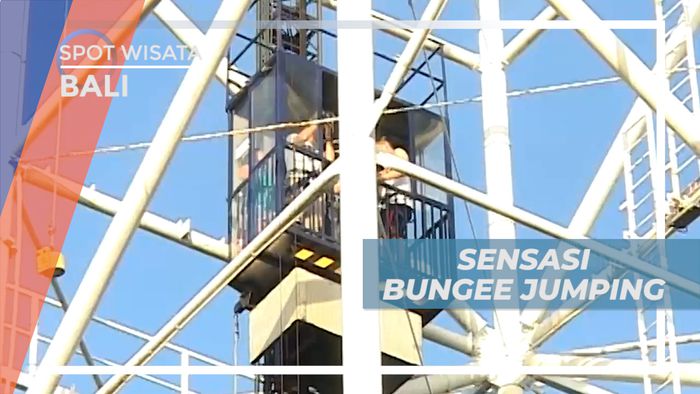 Uji Nyali, Mencoba Aktivitas Ekstrim Bungee Jumping di Pulau Dewata, Bali