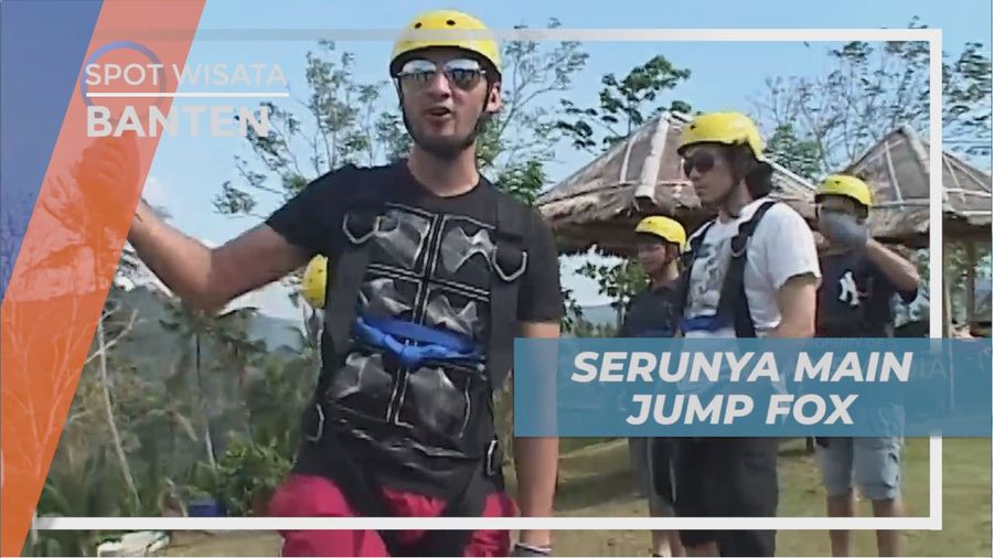 Seru-seruan Mencoba Permainan Outbound Jump Fox yang Memacu Adrenalin, Banten