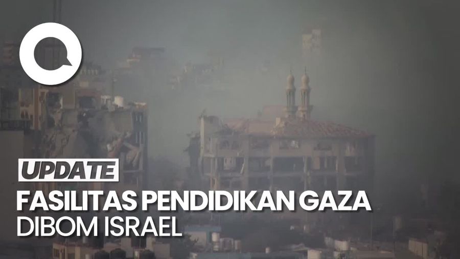 Israel Hantam Universitas Islam Gaza dengan Serangan Rudal
