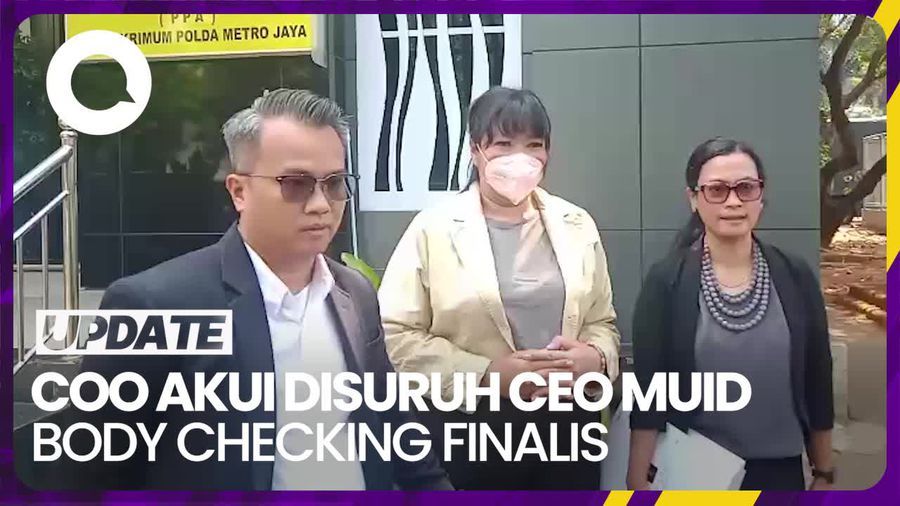 Pihak COO Ngaku Diperintah CEO MUID Lakukan Body Checking Finalis