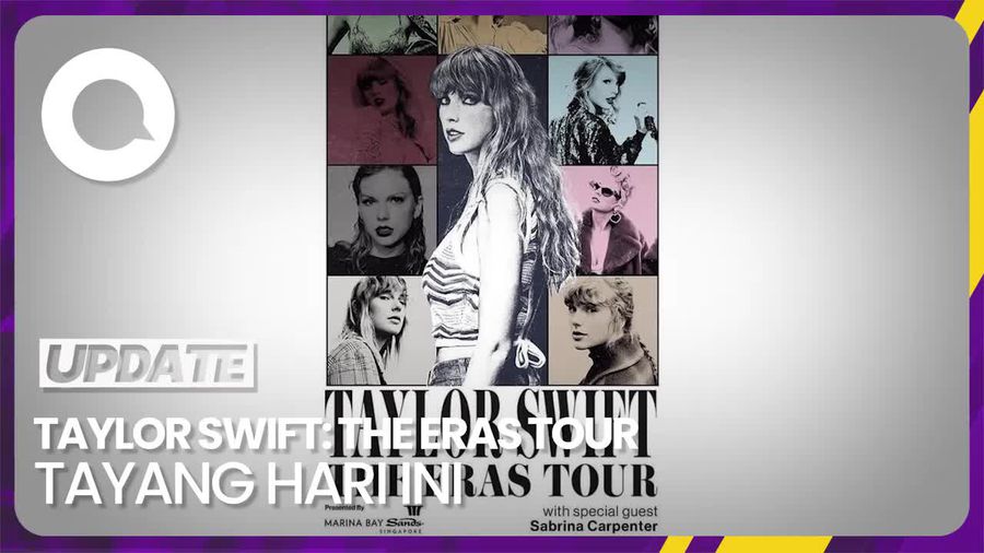Penjagaan Ketat Jelang Premier Film The Eras Tour Taylor Swift di Los Angeles