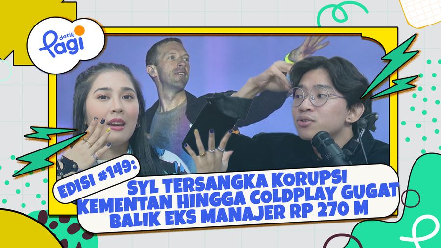 Edisi #149: SYL Tersangka Korupsi Kementan hingga Coldplay Gugat Balik Eks Manajer Rp 270 M