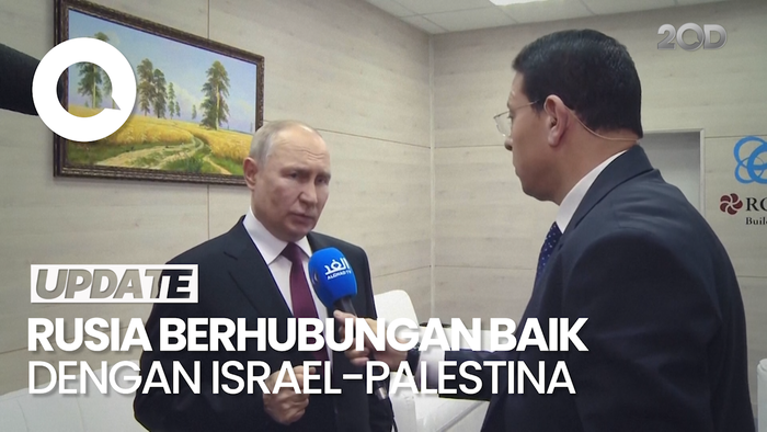 Putin: Rusia Dapat Berkontribusi Terhadap Perdamaian Palestina-Israel