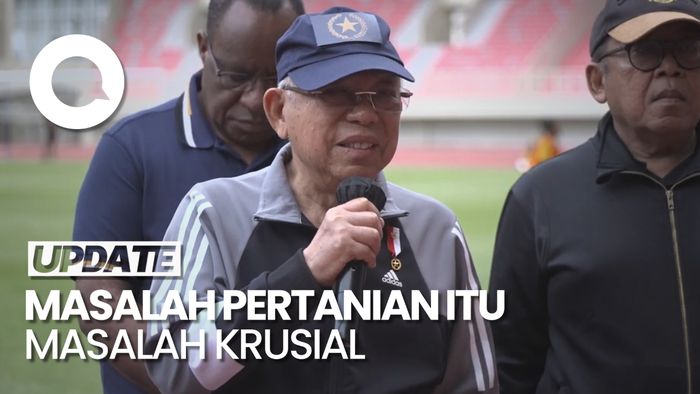 Saran Wapres Maruf Agar Kursi Mentan Tak Terus Dijabat Plt