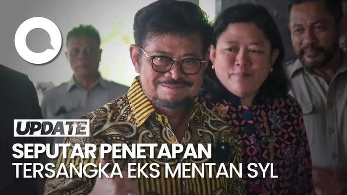 Eks Mentan SYL Resmi Jadi Tersangka KPK, Berikut Fakta-faktanya