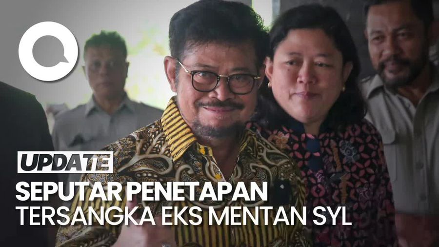 Eks Mentan SYL Resmi Jadi Tersangka KPK, Berikut Fakta-faktanya