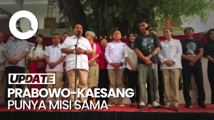 Bertemu Kaesang, Prabowo Ungkap Ada Kesamaan Misi
