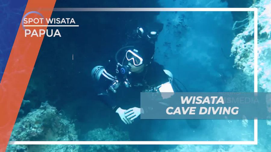 Diving Menyusuri Cave Wundi, Karang Berbentuk Goa Alami di Padaido Papua