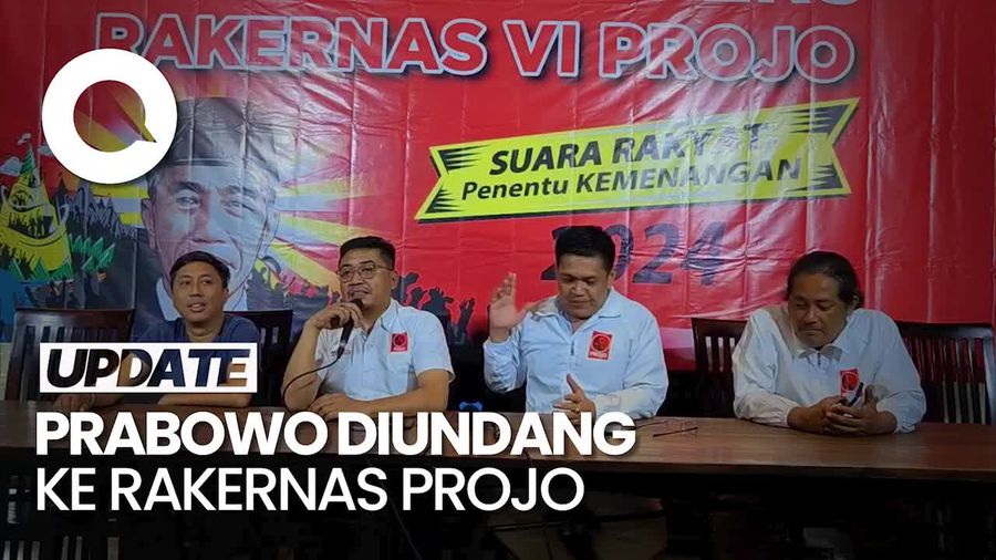 Prabowo, Gibran hingga Kaesang Akan Hadir dalam Rakernas Projo 