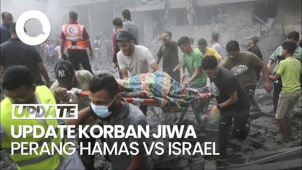 Lebih dari 2.800 Orang Tewas Akibat Perang Hamas Vs Israel
