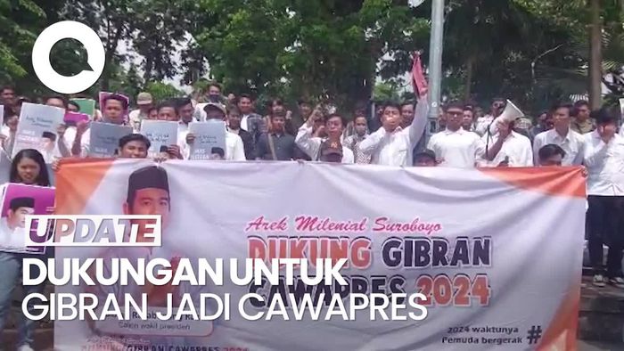 Arek Milenial Suroboyo Dukung Gibran Jadi Cawapres 2024