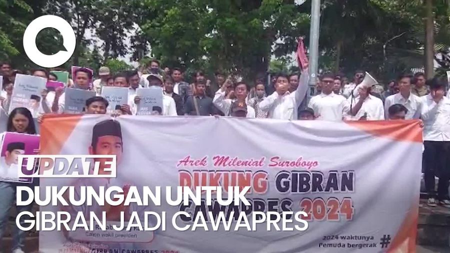 Arek Milenial Suroboyo Dukung Gibran Jadi Cawapres 2024