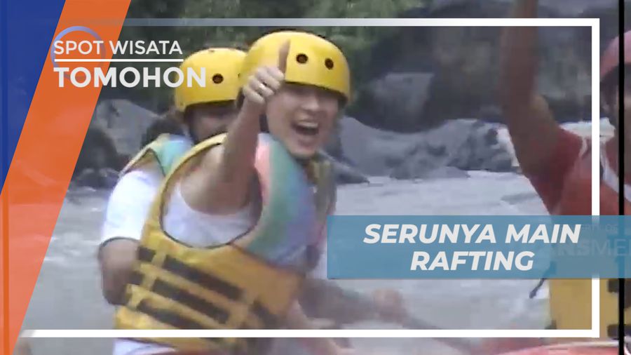 Taklukkan Derasnya Jeram Sungai Waraney yang Menantang, Tomohon