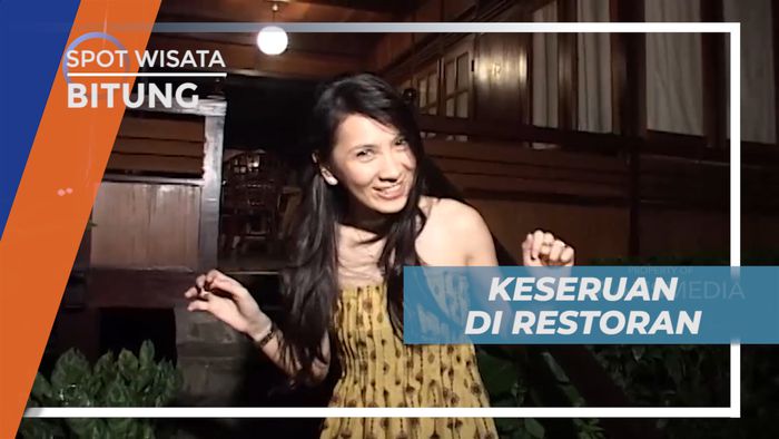 Menikmati Makan Malam di Resto Mewah Dengan Suasana Khas, Bitung