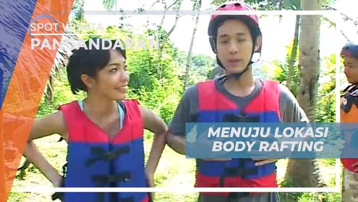 Menikmati Perjalanan Melibas Perkebunan Menuju Tempat Body Rafting, Pangandaran