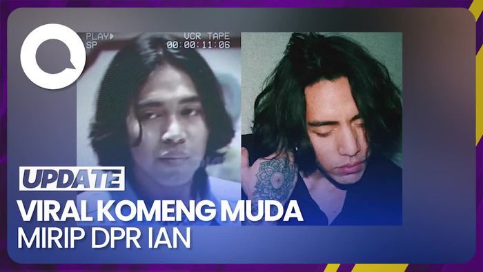 Komeng saat Muda Mirip DPR Ian?