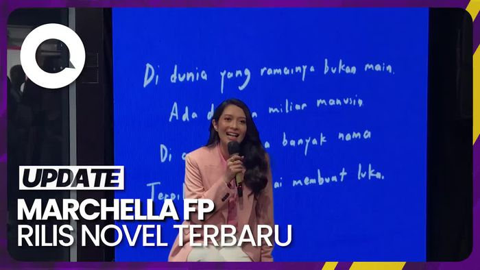 Ogah Dicap Penulis Quotes, Marchella FP Beri Sentuhan Beda di Novel Baru