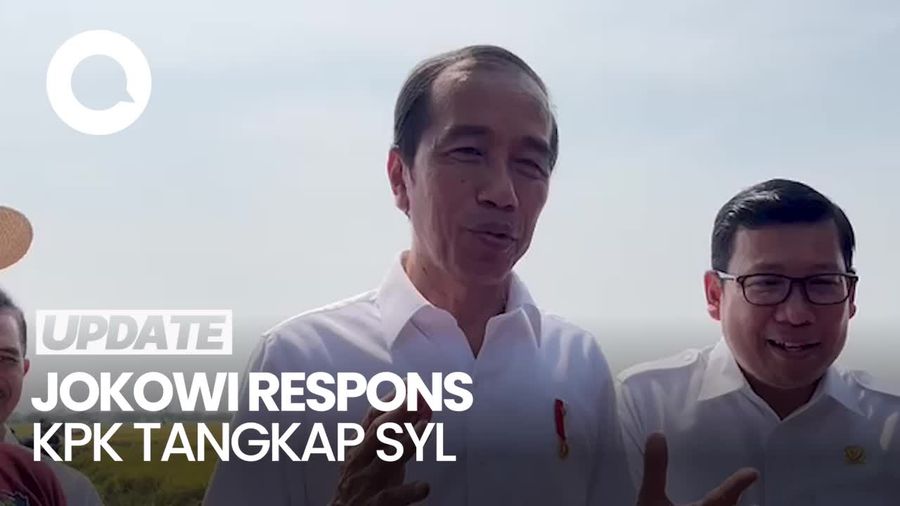 Jokowi soal KPK Tangkap SYL: Pasti Ada Alasan Kenapa Dipercepat
