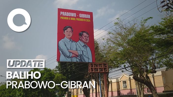 Muncul Baliho Prabowo Capres dan Gibran Cawapres di Magelang