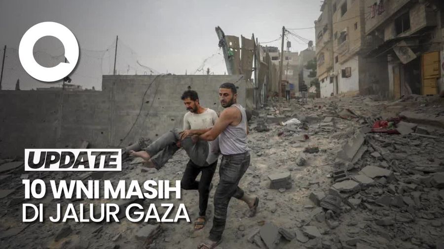 Kemlu Kesulitan Evakuasi 10 WNI di Gaza karena Terus Diserang Israel