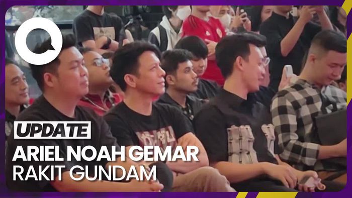 Cerita Ariel NOAH yang Ternyata Gemar Merakit Gundam