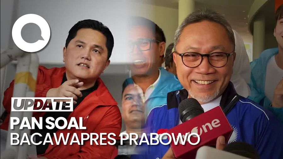Cawapres Prabowo Bakal Diungkap 16 Oktober, PAN Tetap Erick Thohir