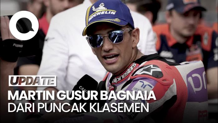 Martin Kudeta Bagnaia di Klasemen MotoGP: Seperti Mimpi, Sulit Dipercaya