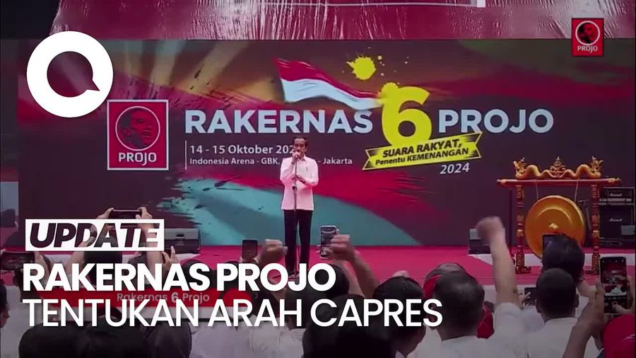 Pembukaan Rakernas VI Projo