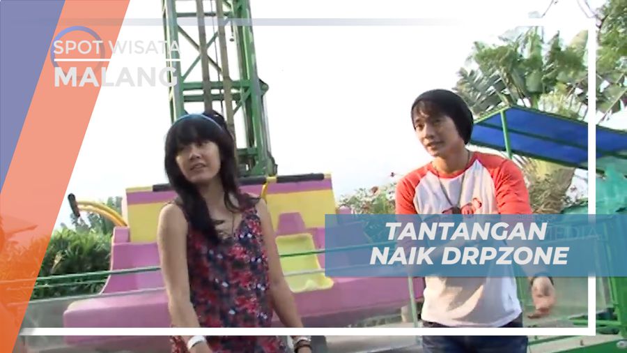Memacu Adrenalin Dengan Bermain Wahana Dropzone, Kota Malang