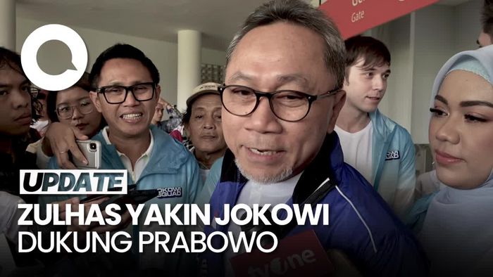 Zulhas Yakin Jokowi Dukung Prabowo Jadi Capres di 2024