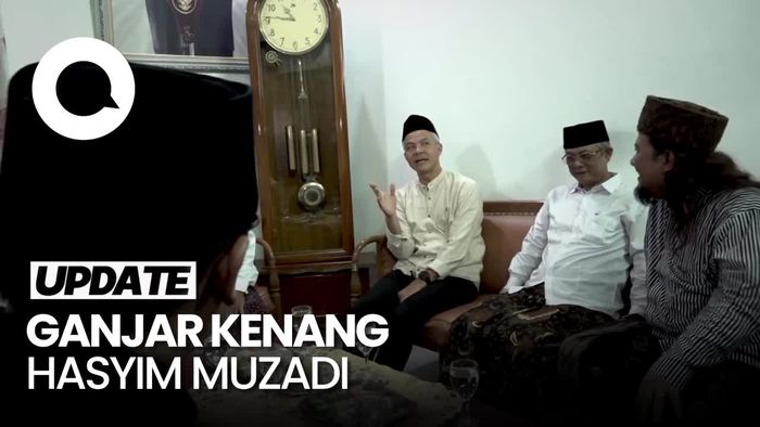 Ganjar Silaturahmi ke Keluarga Hasyim Muzadi di Malang