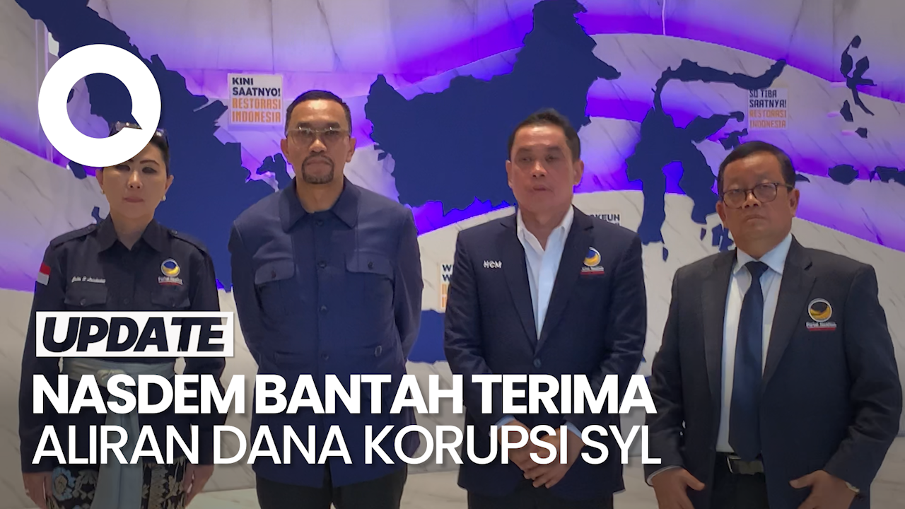 Bantahan NasDem Soal Terima Aliran Dana Korupsi Dari SYL