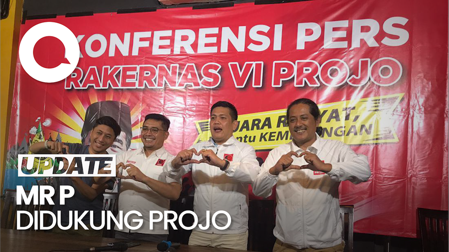 Prabowo Bakal Pidato Politik di Rekernas Projo Hari Ini