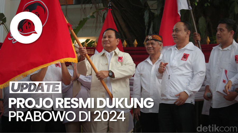 Projo Resmi Deklarasi Dukung Prabowo Subianto Sebagai Capres 2024