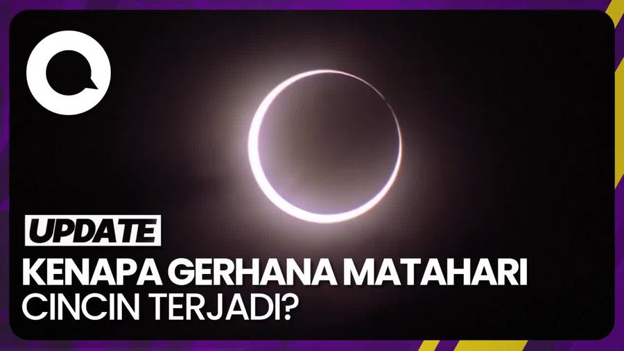 Fenomena Gerhana Matahari Cincin akan Terjadi Oktober Ini