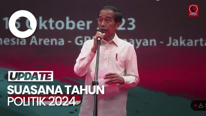 Pesan Jokowi ke Projo: Tak Usah Saling Olok-olok, Beda Pilihan Wajar
