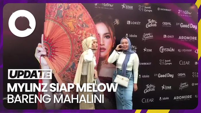Antusias Penonton Jelang Konser Mahalini di Senayan