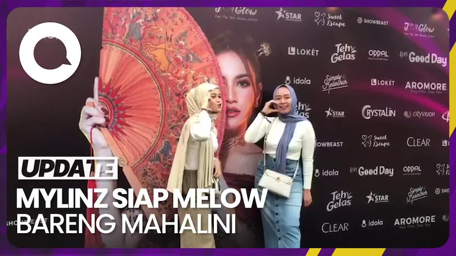 Antusias Penonton Jelang Konser Mahalini di Senayan