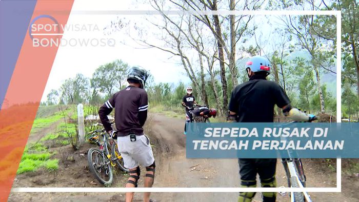 Sepeda Rusak, Rintangan Dalam Perjalanan Menuju Kawah Wurung Bondowoso 