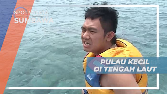 Menuju Hamparan Pasir Putih di Tengah Laut, Sumbawa