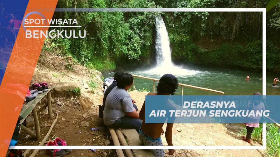 Air Terjun Sengkuang, Derasnya Aliran Air Terjun Berketinggian 25 Meter, Bengkulu