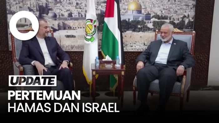 Pimpinan Hamas Temui Menlu Iran, Bahas Serangan di Israel