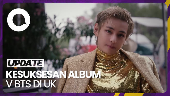 Album LayOver V BTS Dulang Kesuksesan di UK Official Chart
