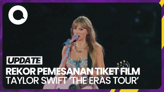 Film The Eras Tour Taylor Swift Pecahkan Rekor Pemesanan Awal Tertinggi