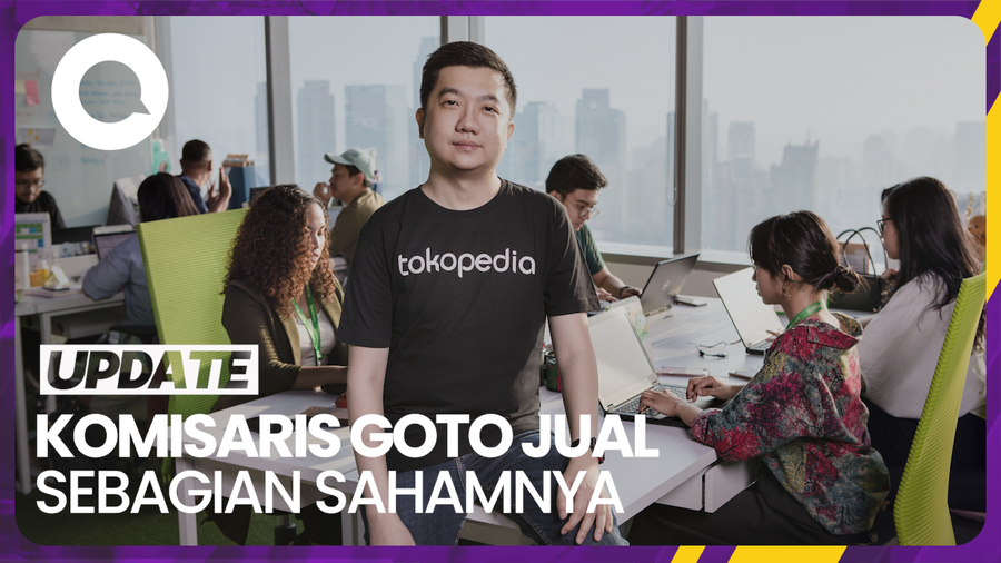 Komisaris William Tanuwijaya Jual 332 Juta Lembar Sahamnya di GOTO