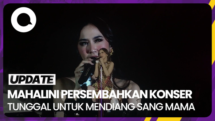 Persembahan Tribute Mahalini untuk Mendiang Ibunda di Konser Tunggal